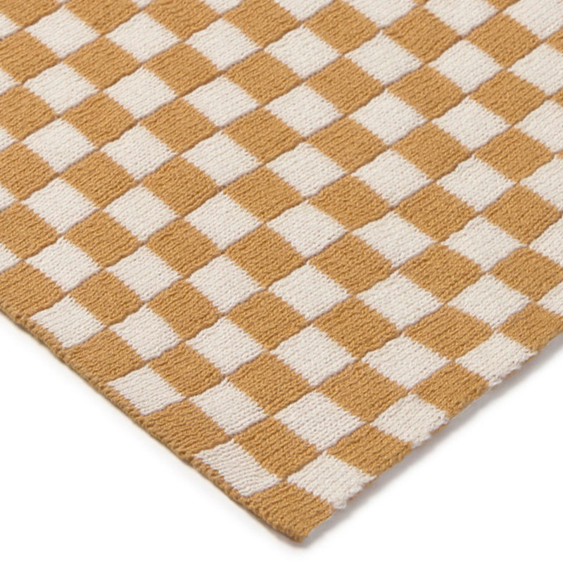 Carreaux de couverture tricotés, Miel