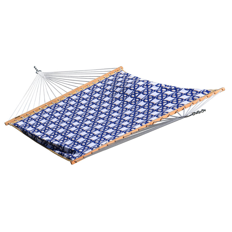 Double hamac réversible en tissu matelassé réversible Vivere (capacité de 450 lb), Nautique