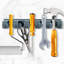 Wall-Mounted Broom Holder Mop Hanger Holder