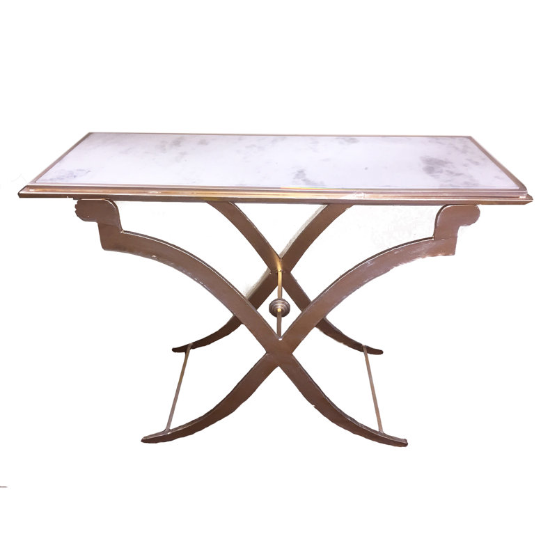 Valorie 25 " W Marble Top Console Table