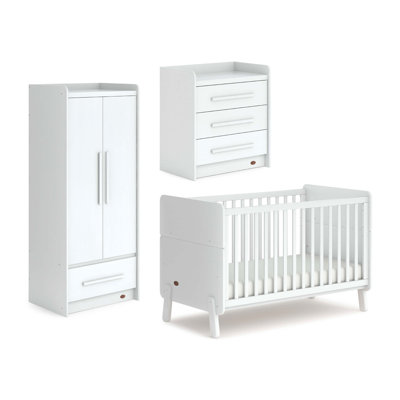 Natty Cot Bed 3-Piece Nursery Furniture Set