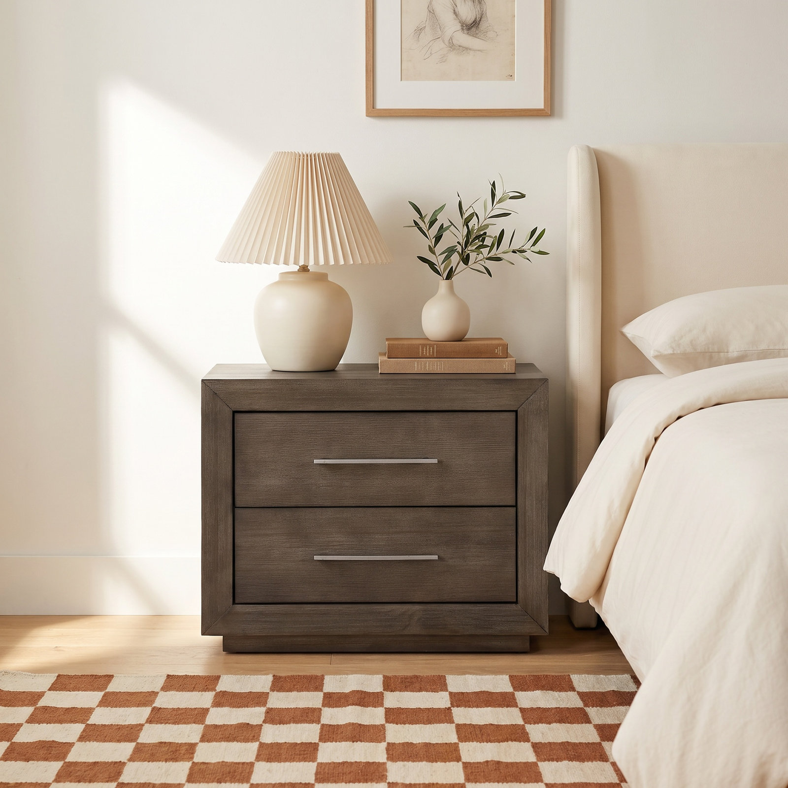 Brooks Pine Nightstand