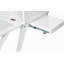 Lit escamotable avec port USB et tablettes amovibles de chaque côté, lit escamotable en pin massif pour bureau personnel, chambre d'amis-305355474-305355473