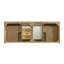 Laurent 60'' W Double Bathroom Vanity Base-494296210