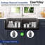 Évier de cuisine à double cuve avec station d'évier, grille à découper et égouttoir DeerValley L 33 po x l 20 po-101798383