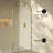 Porte 34 X 76 Framed Fixed 3/8 In. (10Mm) Clear Tempered Glass Shower Door With Black Matte Frame-113107499