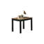 Ensemble de table 3 pièces de style contemporain 1 table basse 1 table de bout 2 x plateau en faux marbre avec pieds en bois au fini brun salon principal-1112575848