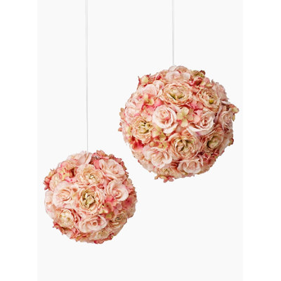 Boule à fleurs mélangée bronte hortensia