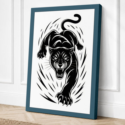 Panther's Lunge Graphic - Print