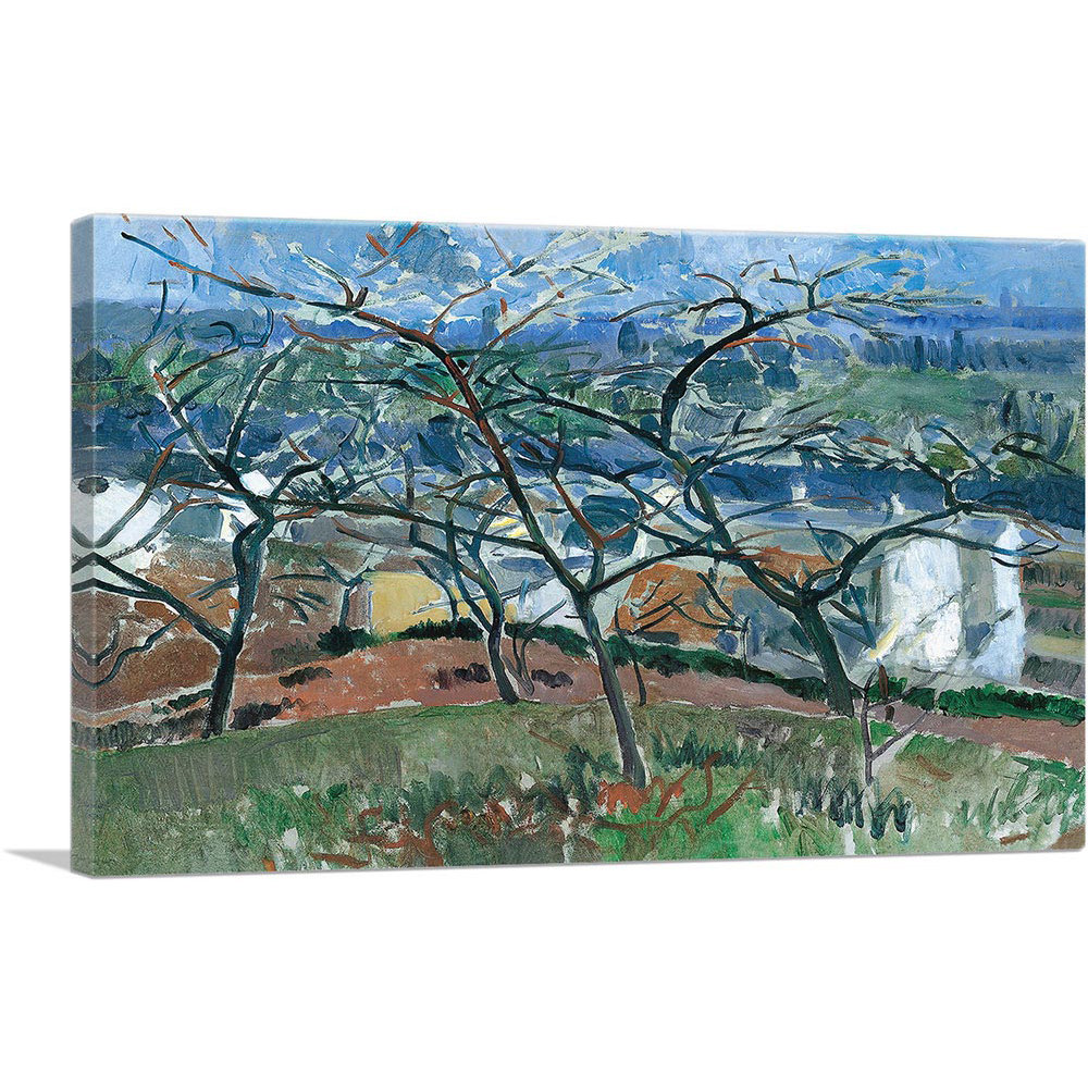 ARTCANVAS Landscape Around Chatou 1904 Canvas Art Print By Andre Derain ...