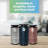 Kiki Pure Tabletop Air Purifier with HEPA Type Filter for 150 Cubic Feet-89116660