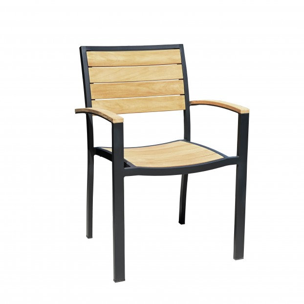 Soho Outdoor 7 - Piece Dining Set, Black