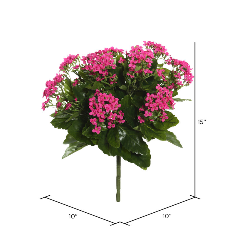 Buisson artificiel Kalanchoe, Rose