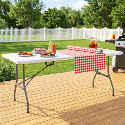70.5" Foldable Outdoor Dining Table
