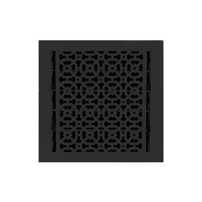 AIR SUPPLY 10 po x 10 po (au total 11-1 / 2 po x 11-3 / 4 po) avec auvent métallique en acier amovible | Thermolaqué