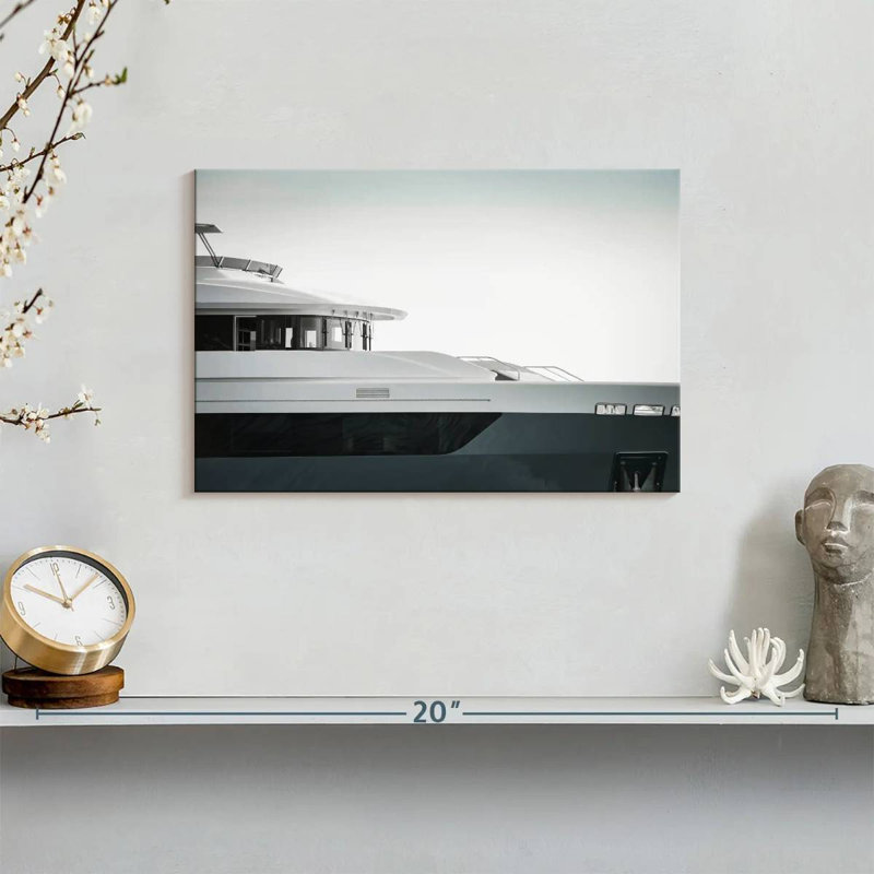 Mehar Superyacht, 8" H x 12" W