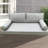 Twin Daybed Cushion Cover Set, Fitted Mattress And Bolster Pillow Cover For Outdoor Daybed, Cover Only,