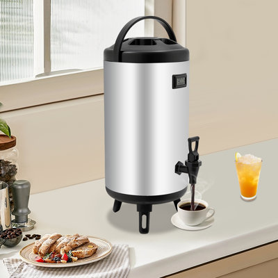 Distributeur de boissons isotherme 3,17gal Distributeur de boissons chaudes et froides
