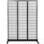 Room Divider Stand - Walnut - 3 Panel-1724886516-1724886518