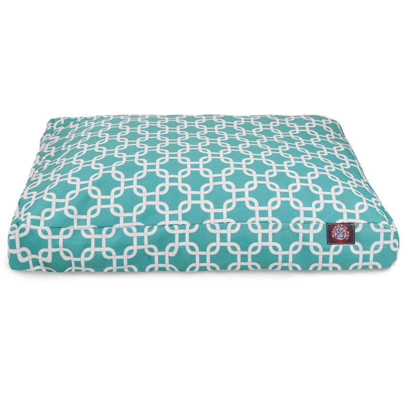 Coussin Links Orthopedic, Bleu sarcelle, Moyen (l 29 po x P 36 po x H 5 po) ;
