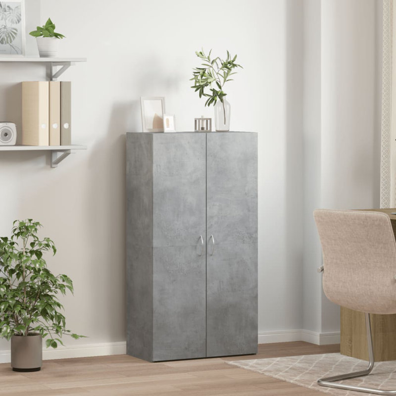Storage Cabinet, Concrete Grey
