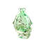 Antibes European Art Glass Vase Green