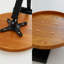 Table d'appoint murale à bras articulé Xaohome, couleur teck, 11,8 po-133288903
