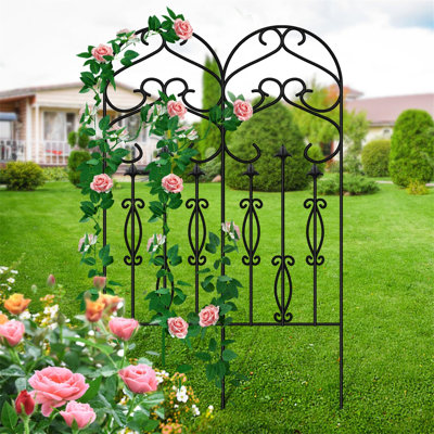 152cm H x 46cm W Metal Gothic