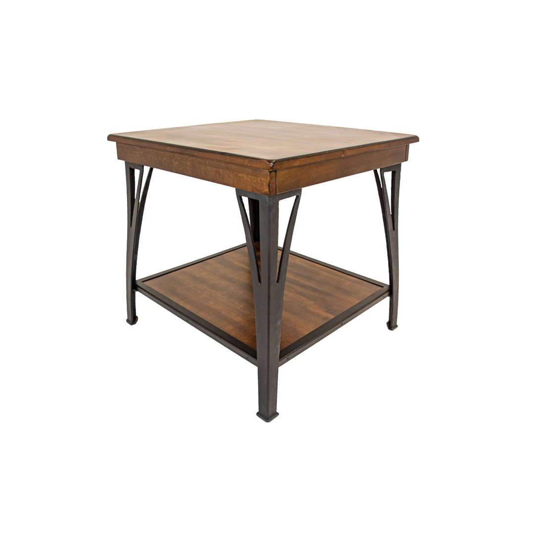 Kimio 24" Wide End Table, Copper Loon Peak®