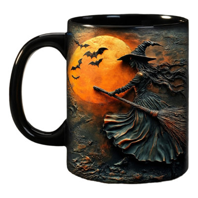 Tasse à café de sorcière d'Halloween