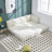 Carrow Modern Compression Chenille Upholstered Convertible Sofa Bed with Space-Saving Design-691312689
