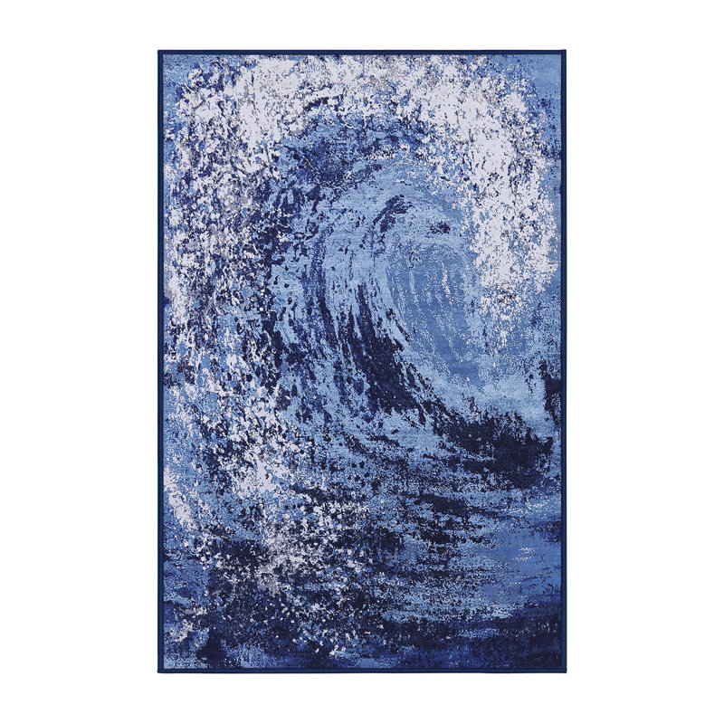 Tapis bleu Brickerville, Tapis de couloir 2 pi x 5 pi