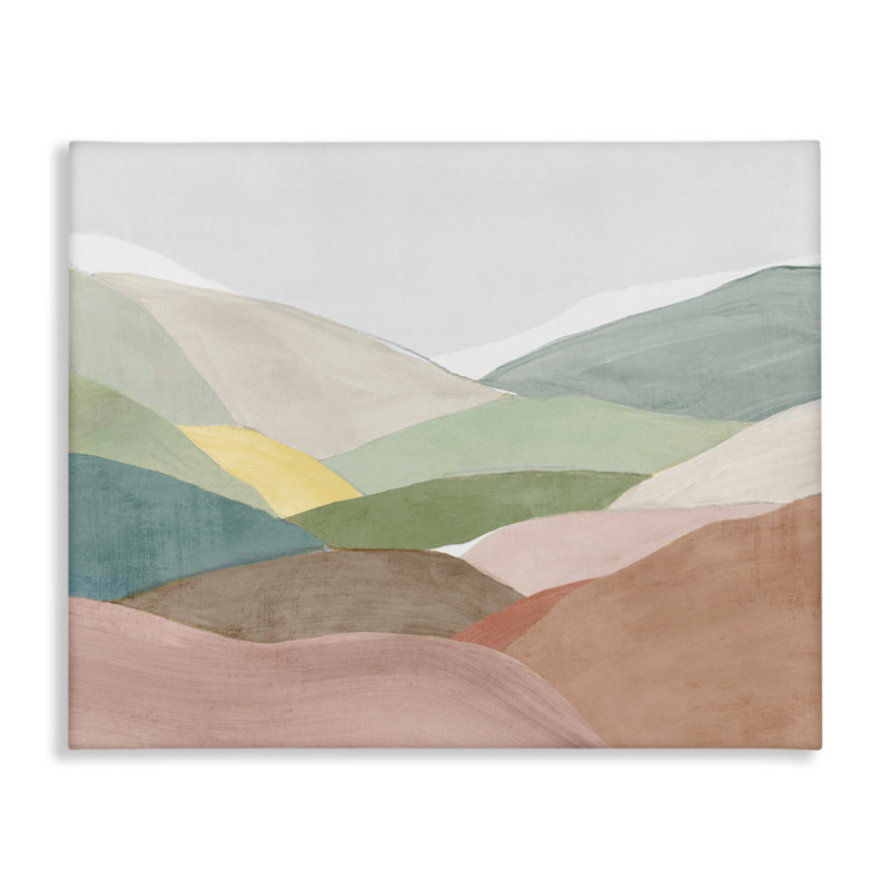 Toile Soft Rolling Hills, design par Ian C., H 16 po x l 20 po