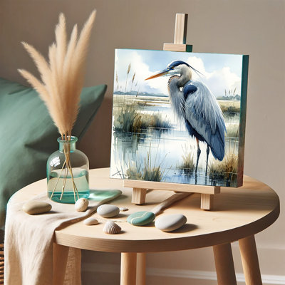 " Tranquil Marshlands - Heron "