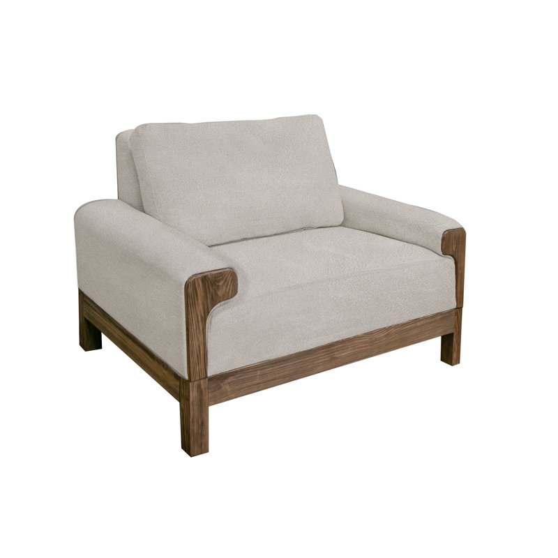 Fauteuil Sedona, Similicuir Sedona neige