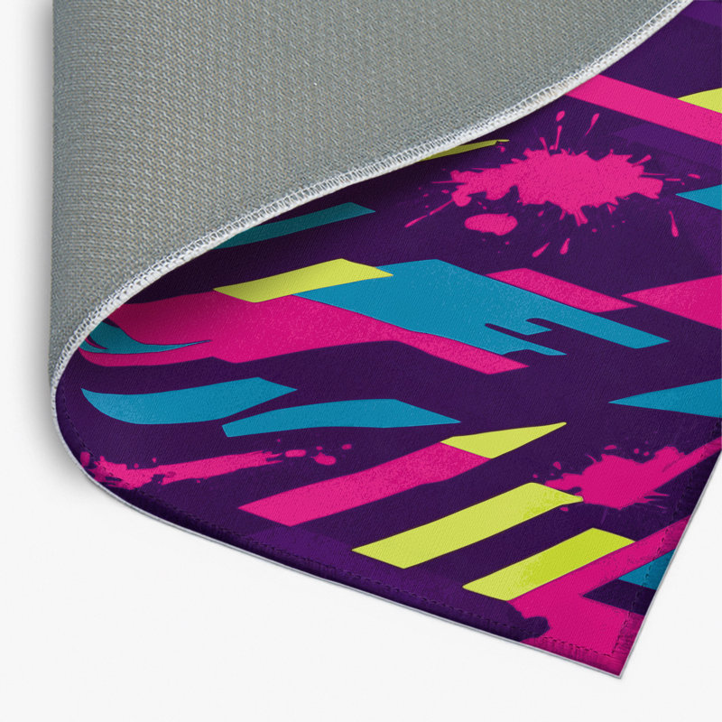 Tapis intérieur et extérieur Plasma Pulse, Rectangle 1 pi 6 po x 2 pi 6 po