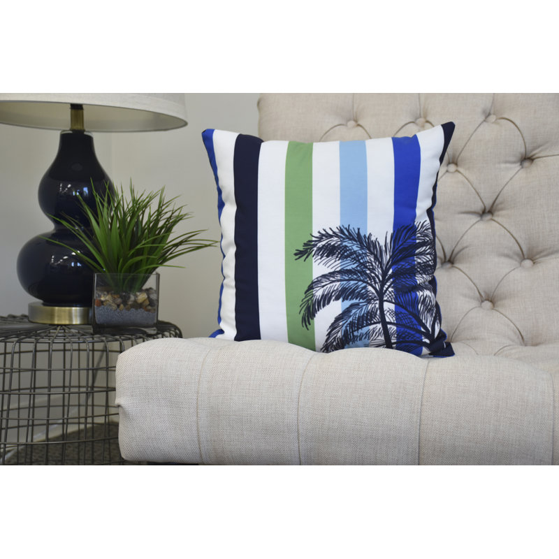 Housse et insert de coussin cubain, Vert, 18 po x 18 po