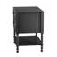 Table de bout à 2 tiroirs avec tablette ouverte, pieds tournés en chêne massif et tiroirs à fermeture en douceur, table d'appoint Farmhouse pour le salon ou la chambre à coucher, installation rapide en 15 minutes-353481704