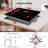 30 in. 4 Elements Electric Cooktop, Built-in Ceramic Glass Stove Top with Tri-Ring and Bridge Element, ETL Certified