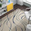 Tapis crème / bleu Ashal-20504966