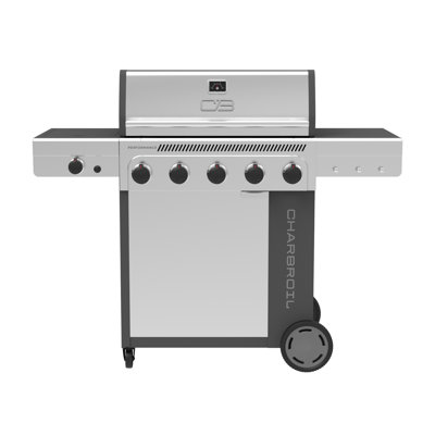 Charbroil Performance Series 5-Burner Gas Grill Cabinet with Side Burner