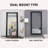 Starkweather Tall Oversized Full Length XL Mirror Large Standing Silver Floor Mirror-1682616693