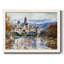 The Village Of Vetheuil, reproduction d'art sur toile-96284189-96284186