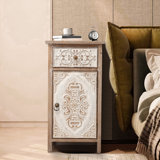 Malia Nightstand with Storage