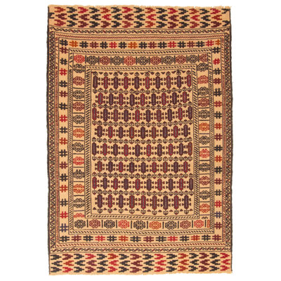 Wheatley Beige Tapestry Kilim 4'3" x 6'0"