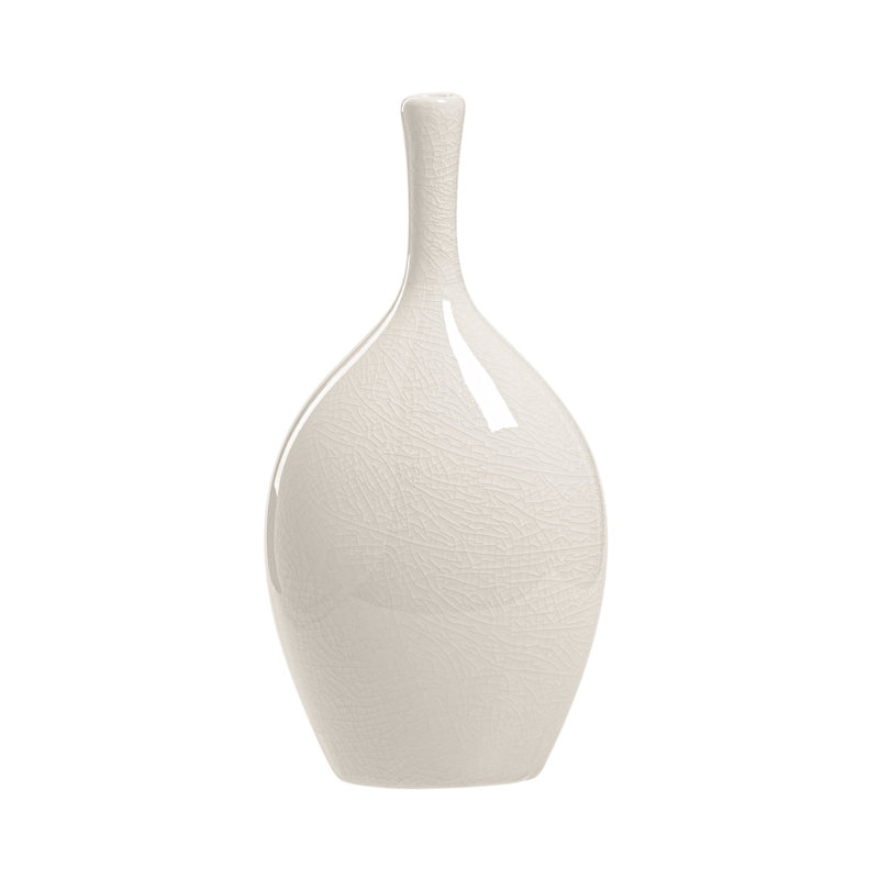 Vase de table 8 po , H 8,75 po x l 4,25 po x P 3 po