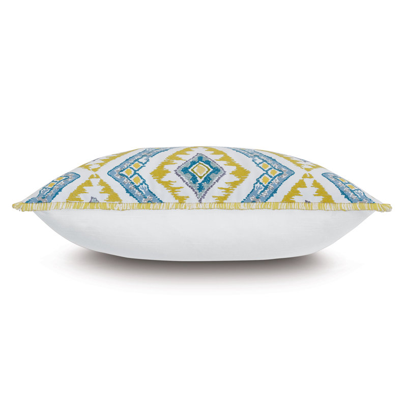 Coussin décoratif brodé Villa Blanca