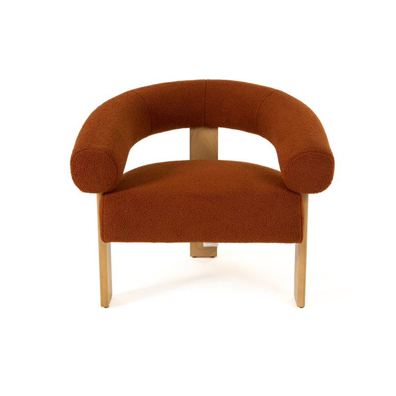 Leairah Upholstered Barrel Chair