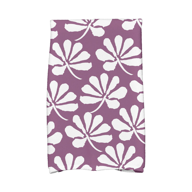 Serviette essuie-mains, Mauve