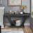 2-Tier Vintage Entryway Console Table, Behind Couch Table-953097505